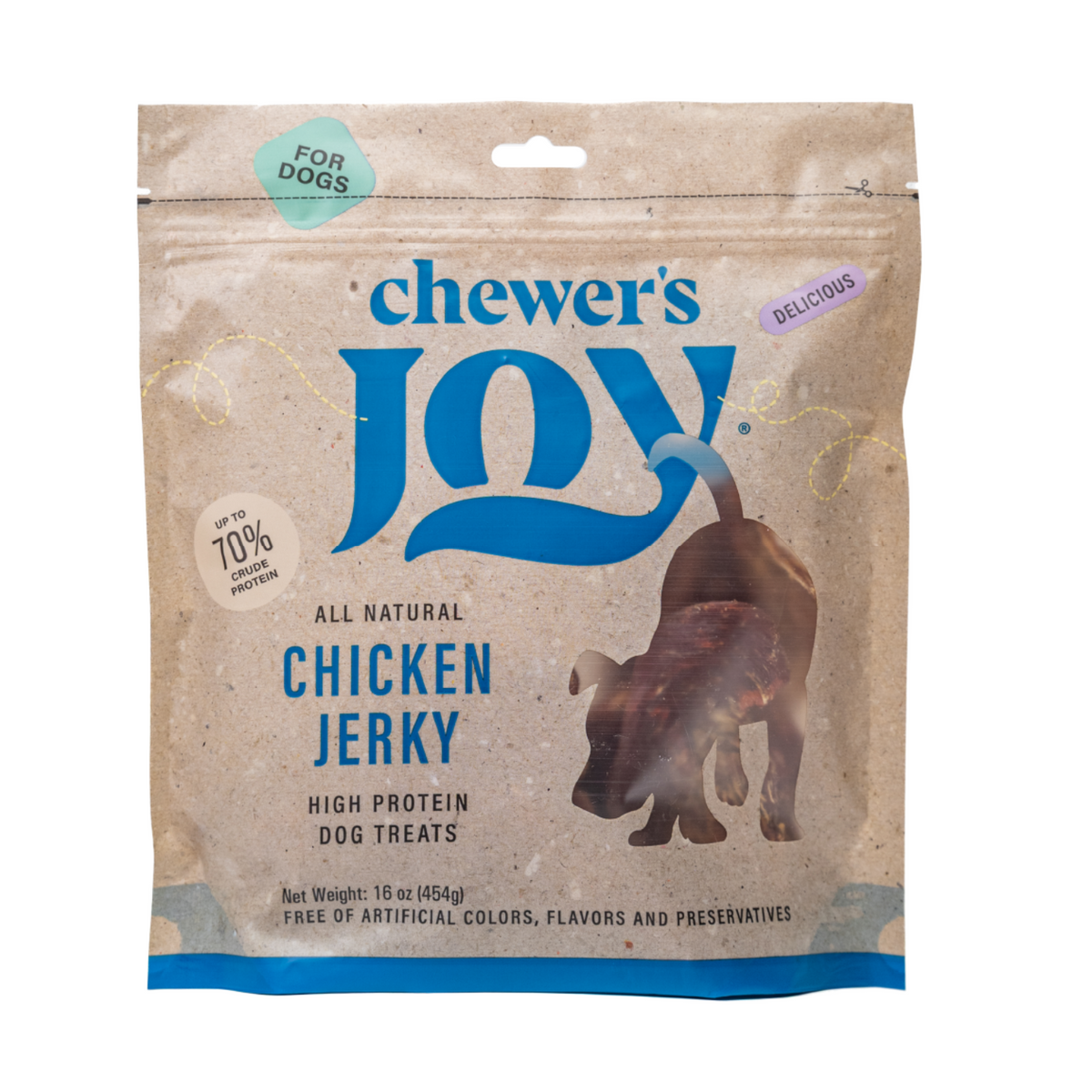 Chicken Jerky – 100% Real Meat Treats