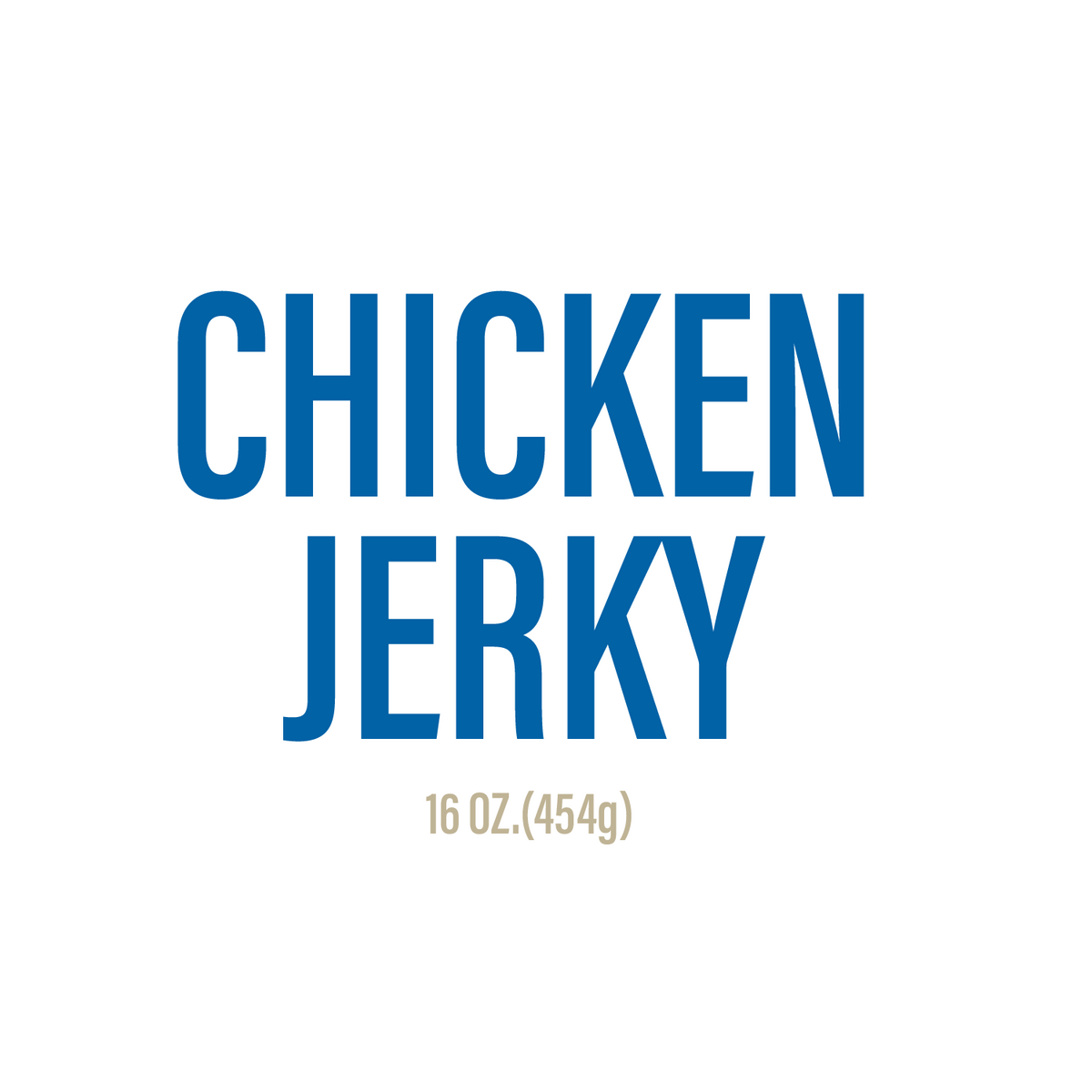 Chicken Jerky – 100% Real Meat Treats