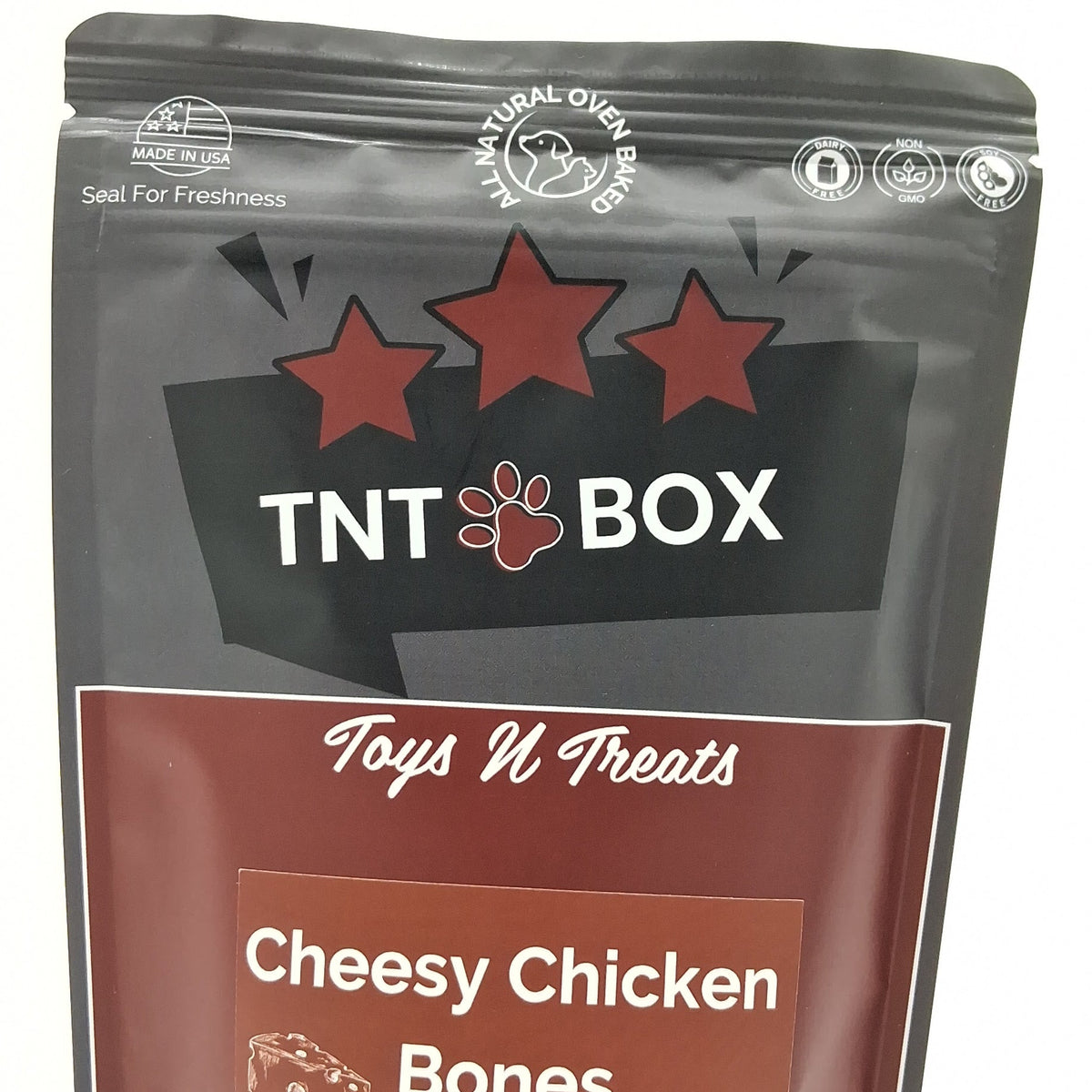 Cheesy Chicken Bones Dog Treats